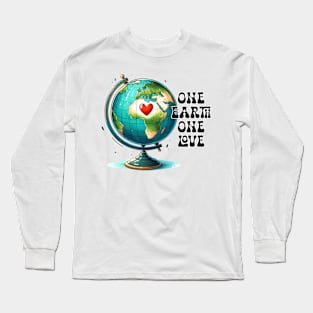 One Earth One Love Long Sleeve T-Shirt